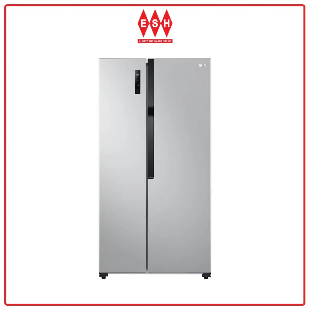 LG GC-B507PQAM 508L Side-by-Side Fridge in Silver Finish