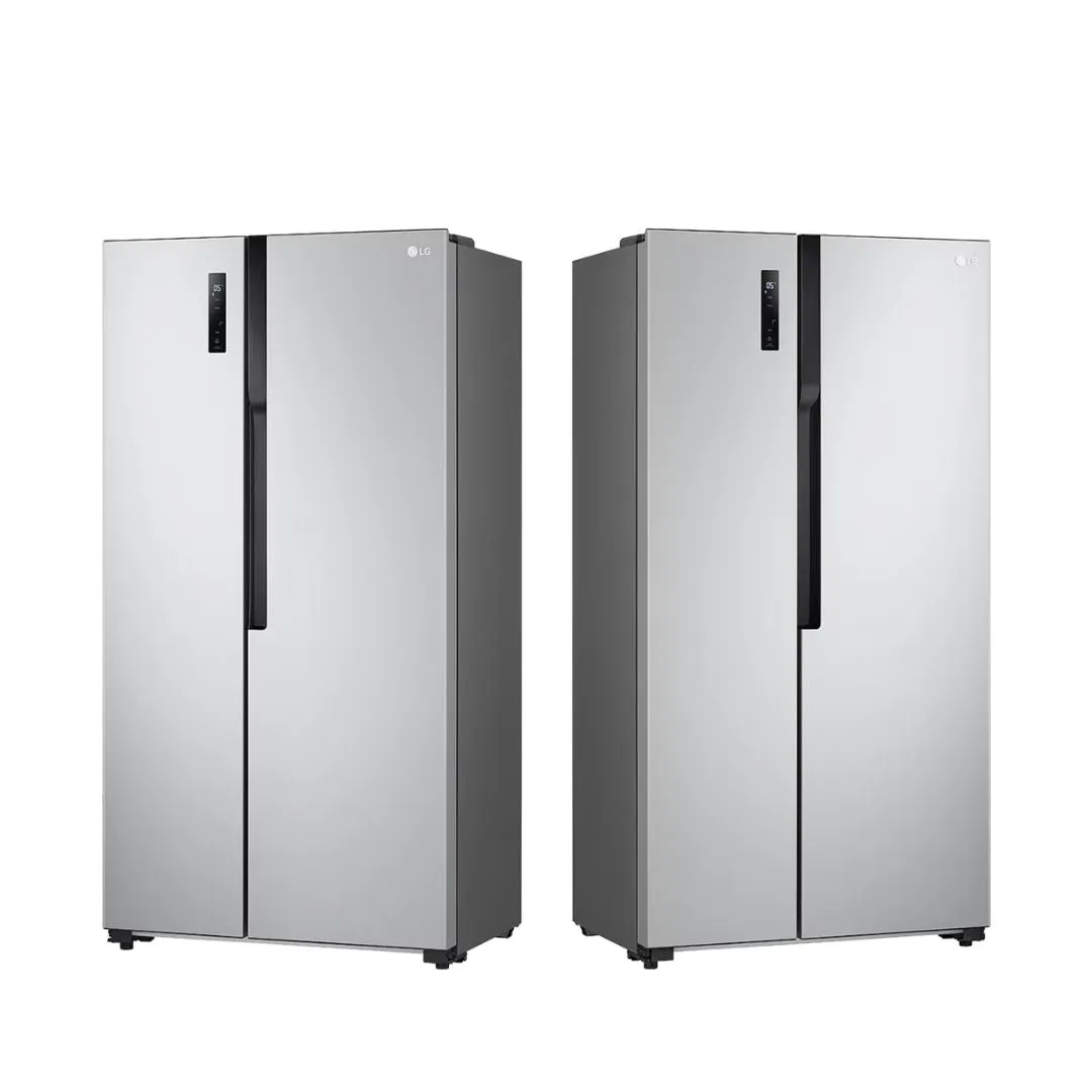LG GC-B507PQAM 508L Side-by-Side Fridge in Silver Finish