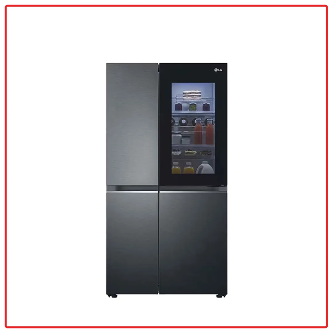 LG GC-V257CQFW 655L Side by Side Fridge in Matte Black Finish