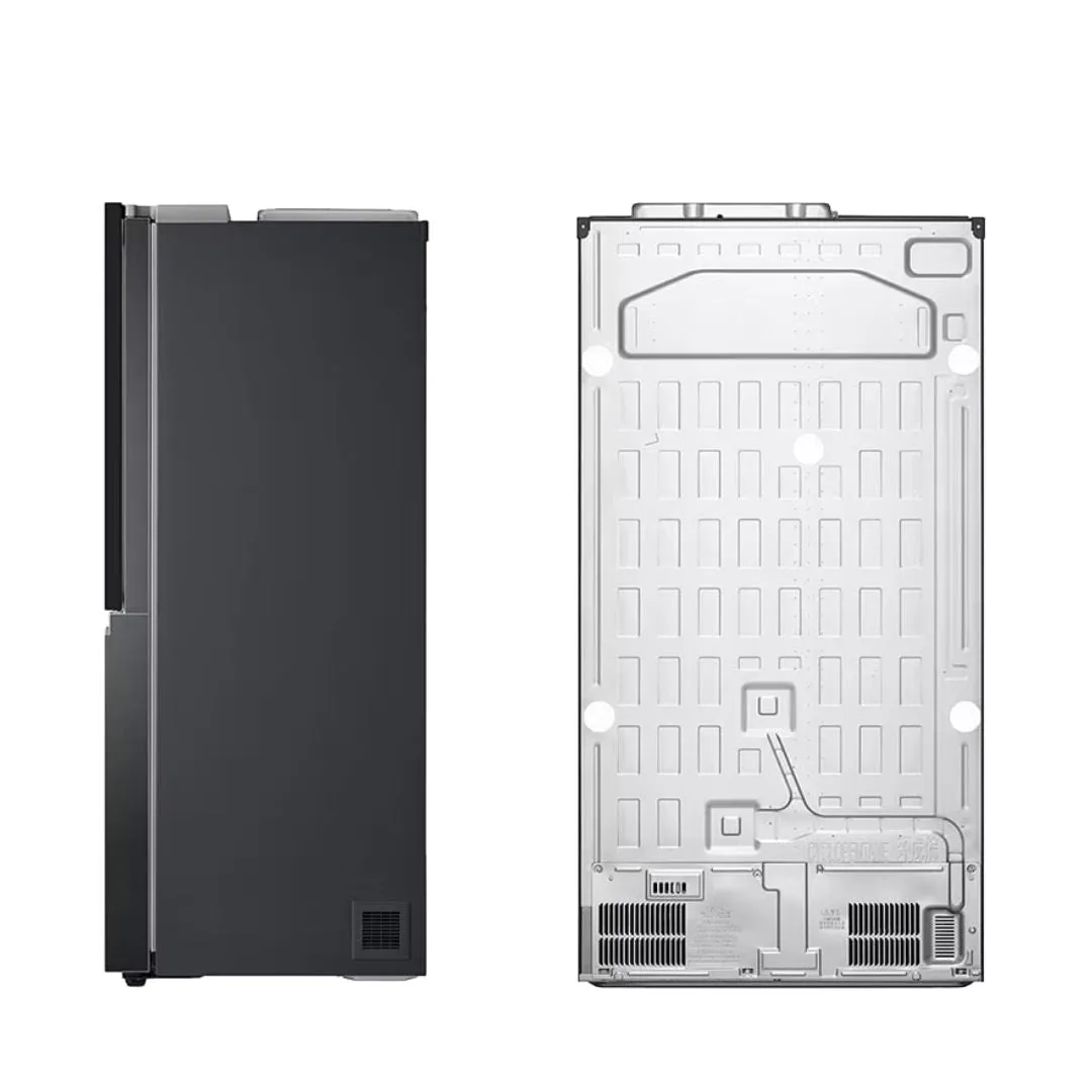 LG GC-V257CQFW 655L Side by Side Fridge in Matte Black Finish