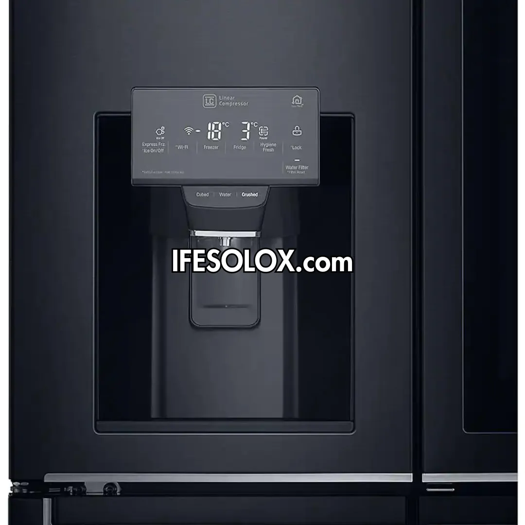 LG GR-X31FMQHL 889L Smart Inverter InstaView Side By Side Refrigerator   Water & Ice Dispenser - Brand New