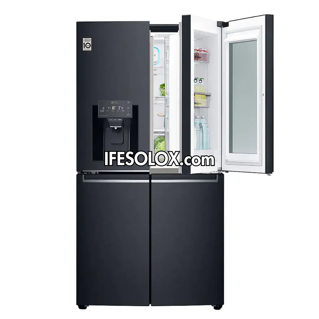 LG GR-X31FMQHL 889L Smart Inverter InstaView Side By Side Refrigerator   Water & Ice Dispenser - Brand New