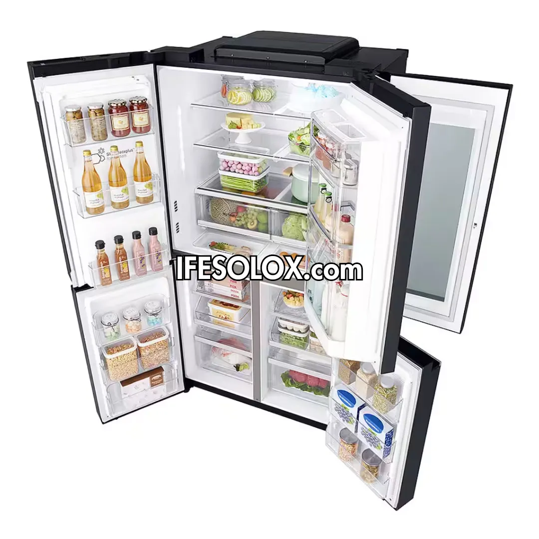 LG GR-X31FMQHL 889L Smart Inverter InstaView Side By Side Refrigerator   Water & Ice Dispenser - Brand New