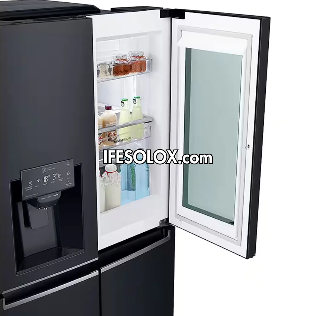LG GR-X31FMQHL 889L Smart Inverter InstaView Side By Side Refrigerator   Water & Ice Dispenser - Brand New
