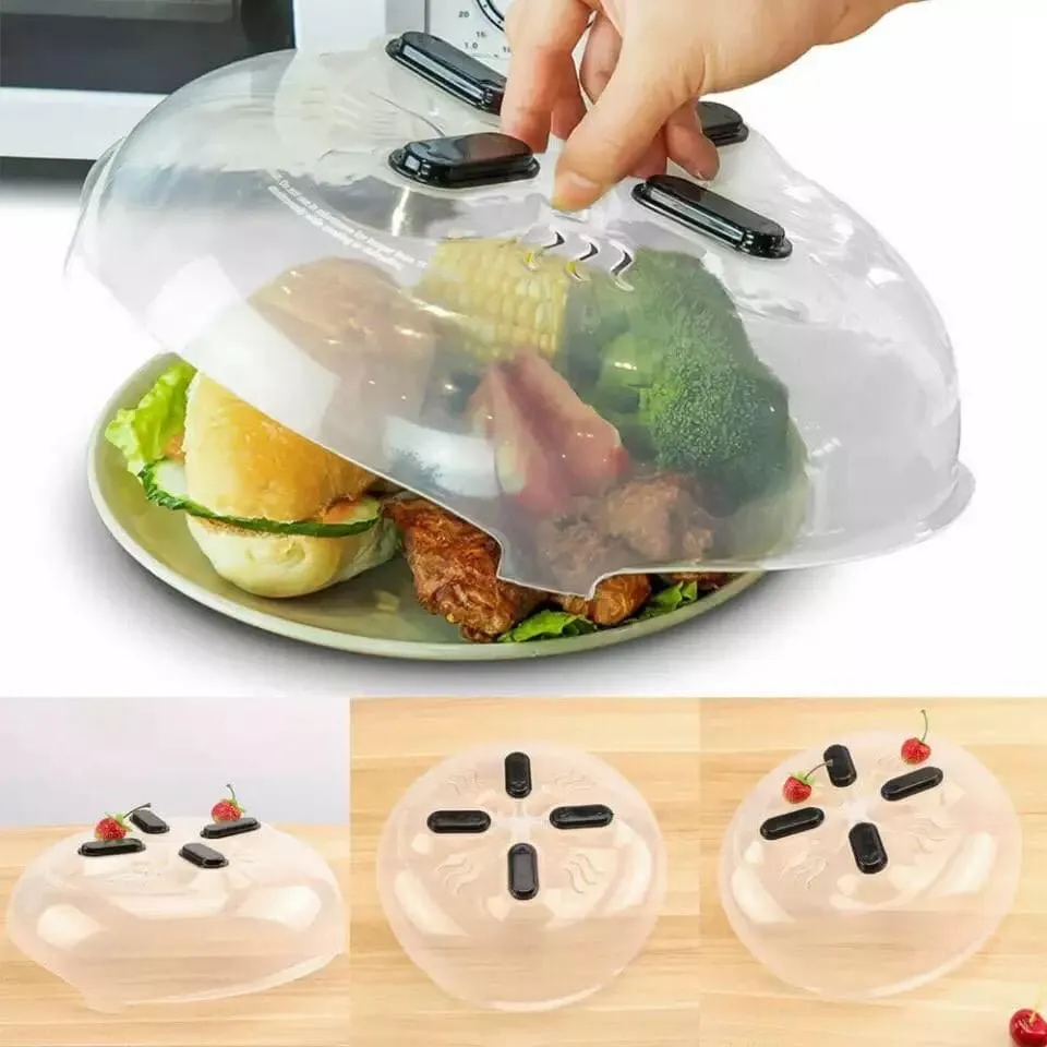 Magnetic Microwave Splatter Cover, Microwave Hover Cover