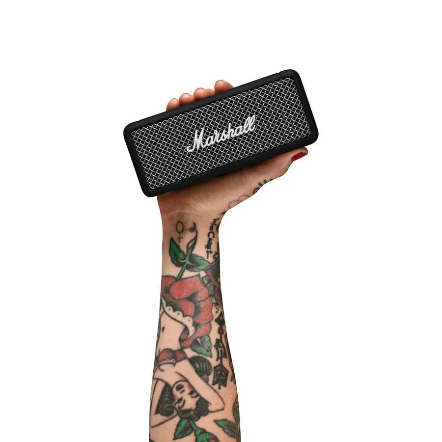Marshall Emberton Bluetooth Portable Speaker, Black