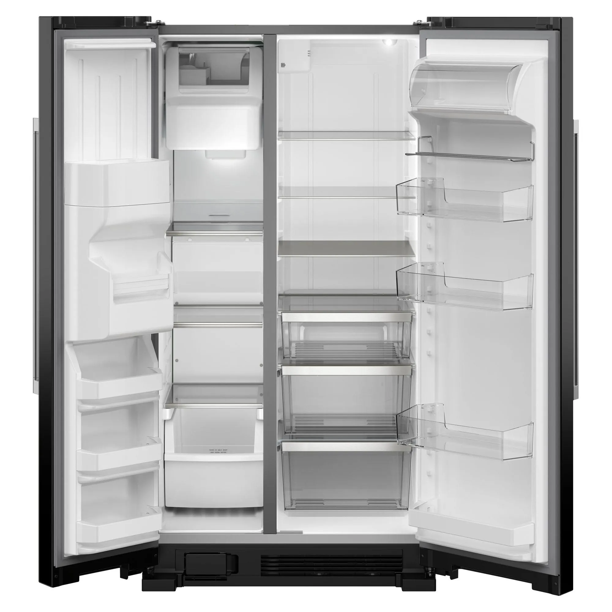 Maytag 36 in. 25 cu. ft.  Side-by-Side Refrigerator MRSF4036PB