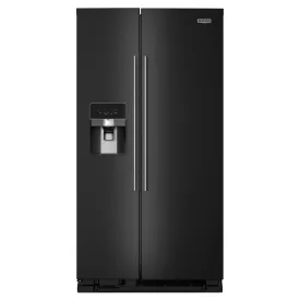 Maytag 36 in. 25 cu. ft.  Side-by-Side Refrigerator MRSF4036PB