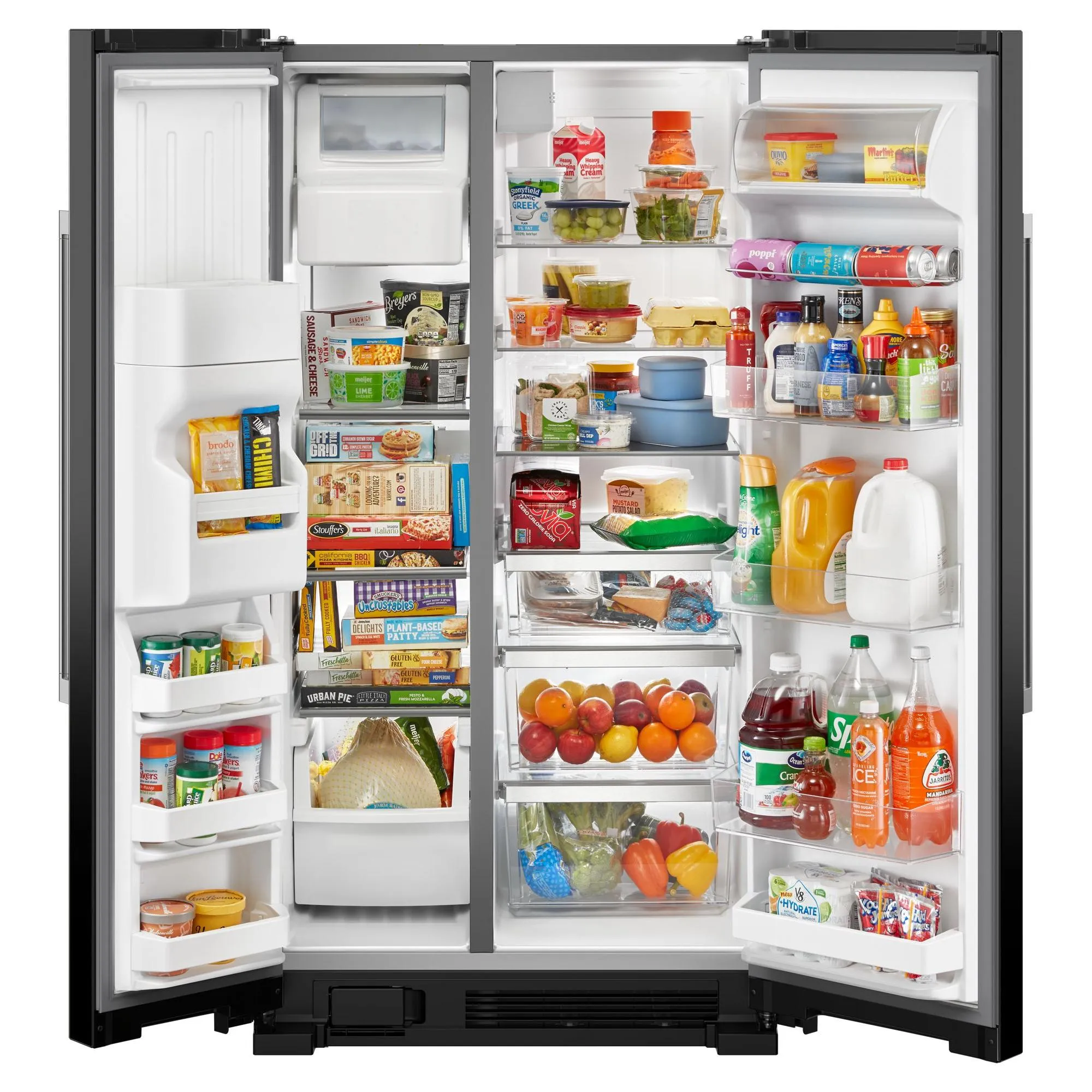 Maytag 36 in. 25 cu. ft.  Side-by-Side Refrigerator MRSF4036PB