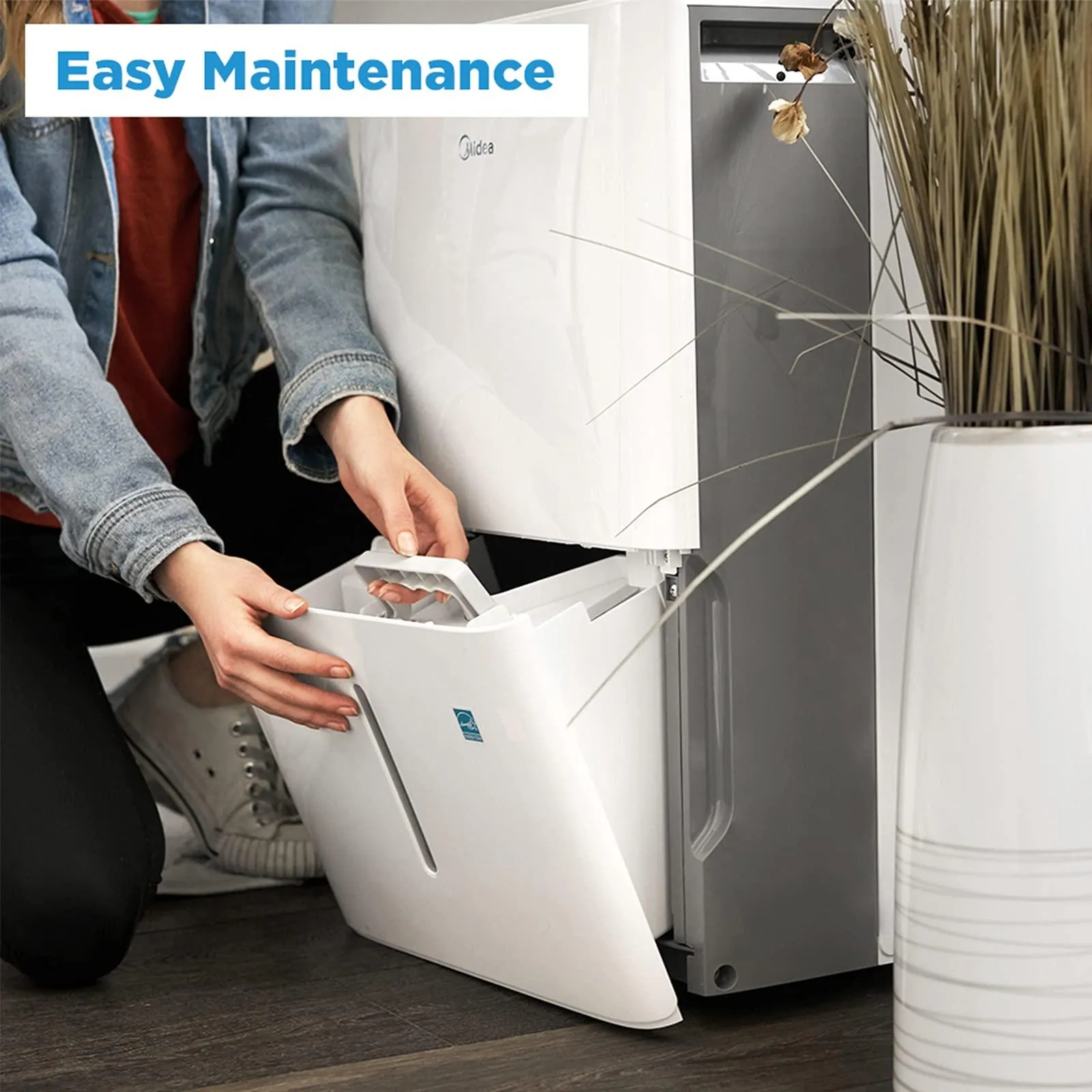 Midea 4,500 Sq. Ft. Energy Star Certified WiFi Enabled Dehumidifier With Reusable Air Filter