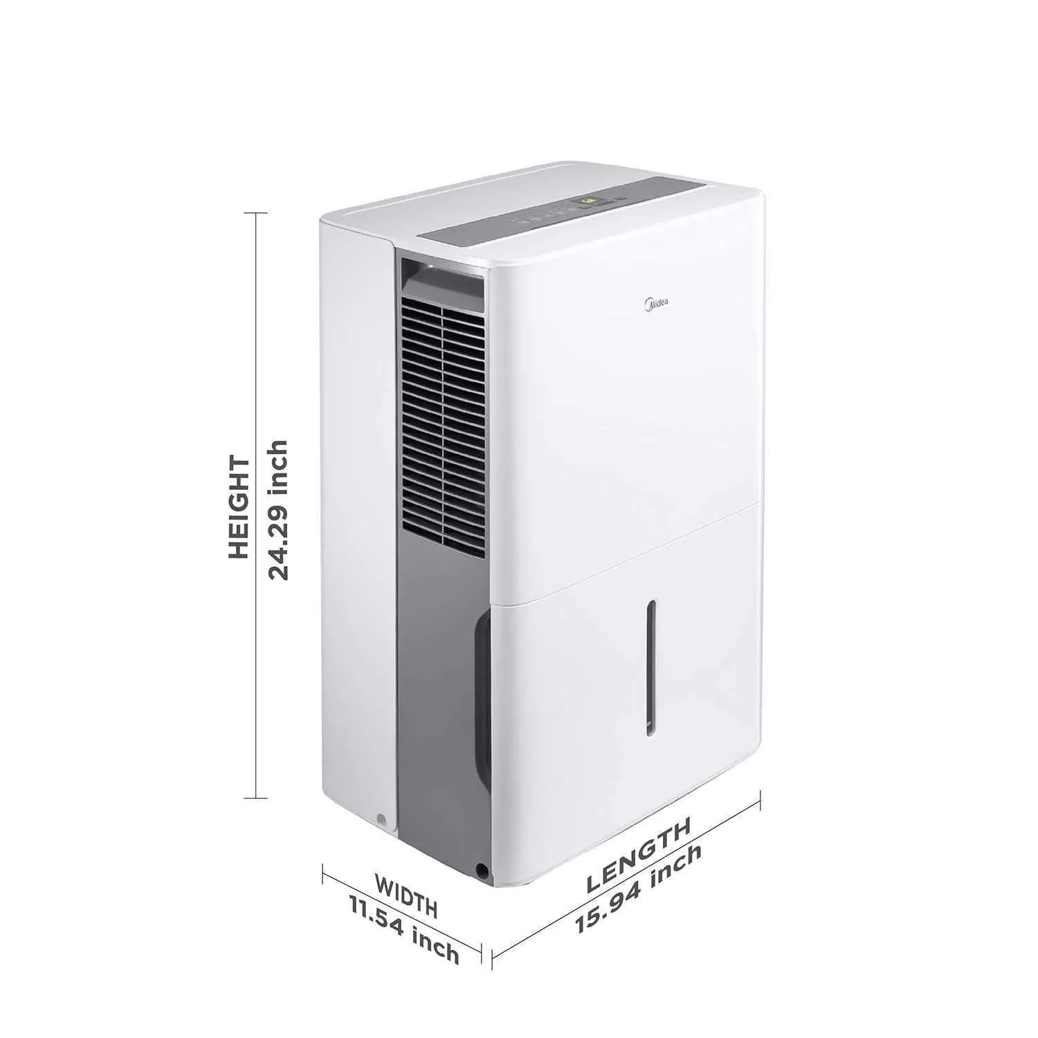 Midea 4,500 Sq. Ft. Energy Star Certified WiFi Enabled Dehumidifier With Reusable Air Filter