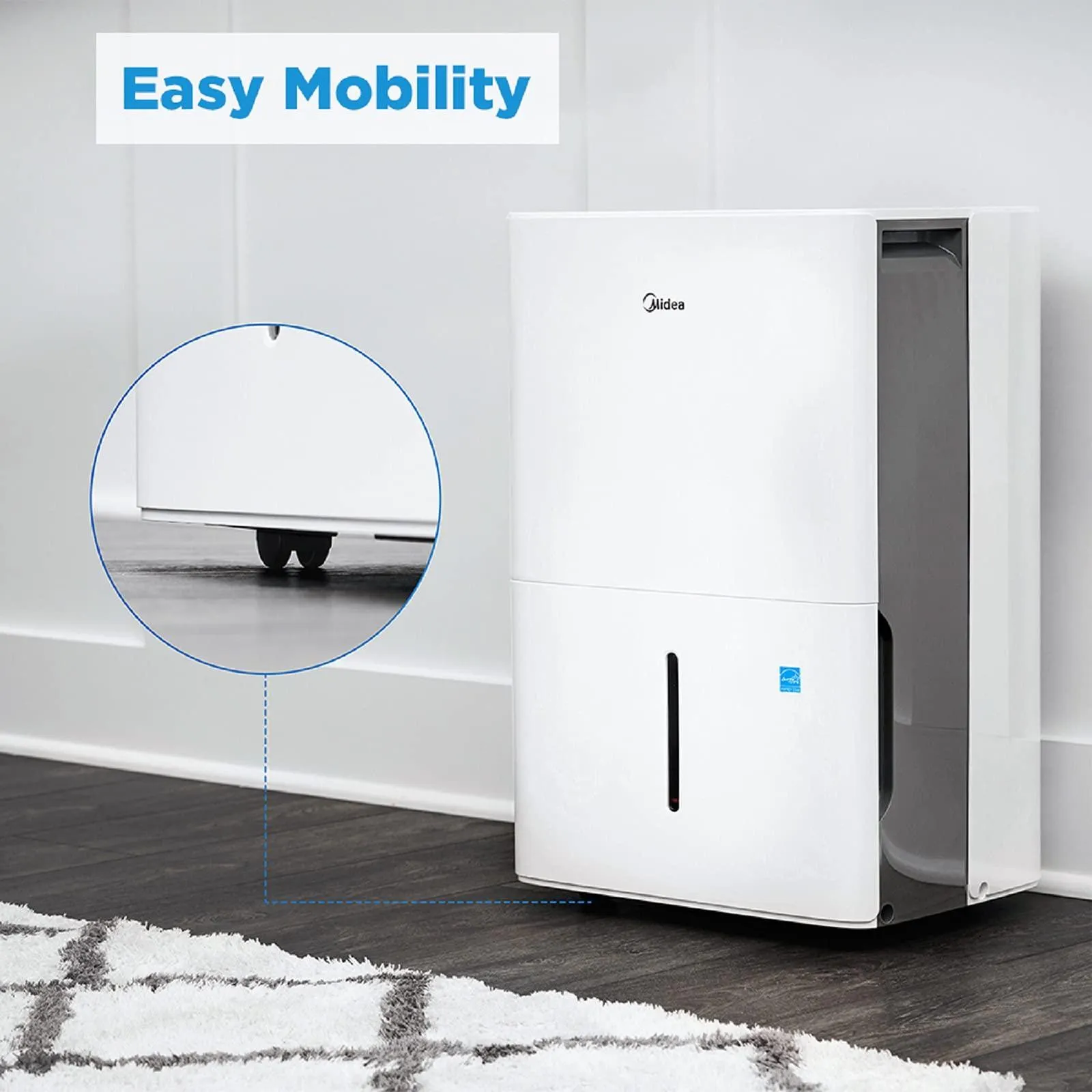 Midea 4,500 Sq. Ft. Energy Star Certified WiFi Enabled Dehumidifier With Reusable Air Filter