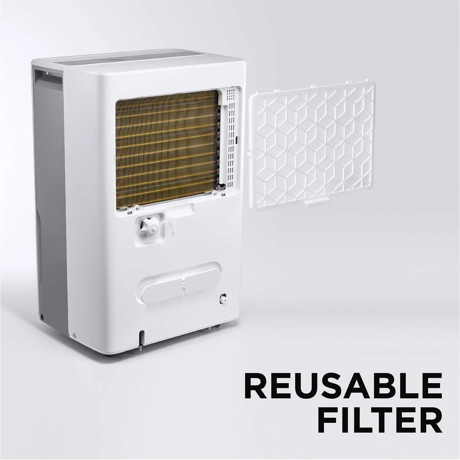 Midea 4,500 Sq. Ft. Energy Star Certified WiFi Enabled Dehumidifier With Reusable Air Filter