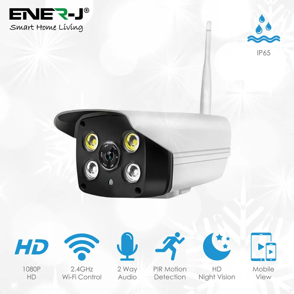 Movable Outdoor Wireless WiFi 1080P IP Camera, 255 Degrees Horizontally, 60 Degrees Up and Down