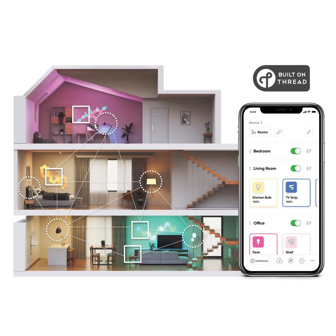 Nanoleaf Essentials B22 Smart Bulb [Matter Compatible]