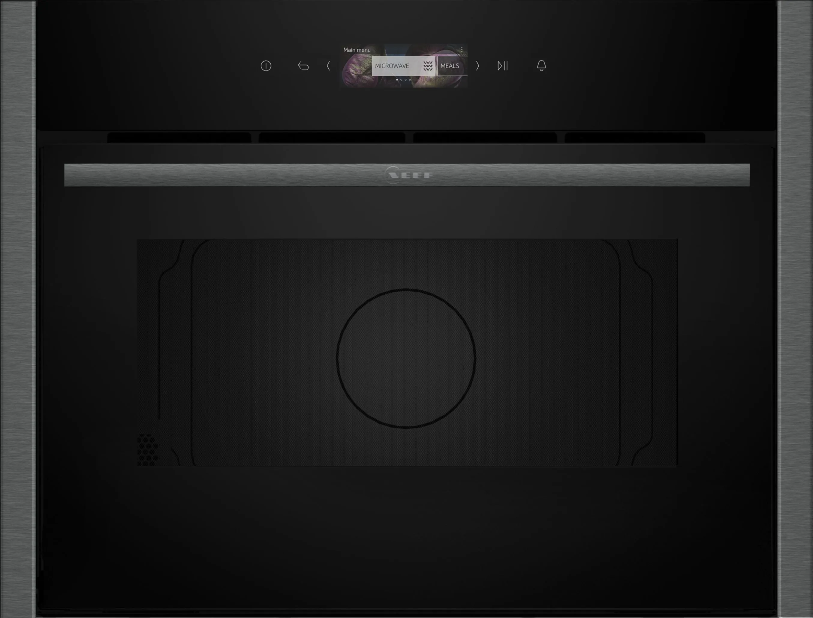 NEFF N70 C24GR3XG1B Built In Microwave - Graphite