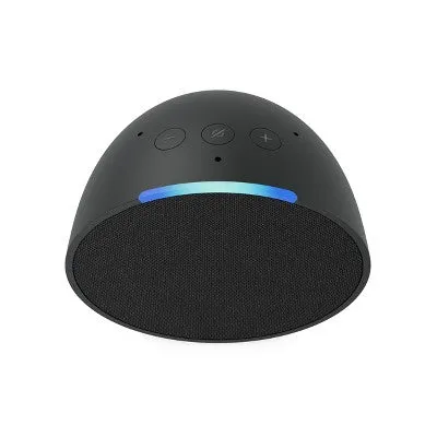 New - Amazon Echo Pop (1st Gen, 2023 Release) Full sound Compact Smart Speaker with Alexa  - Charcoal