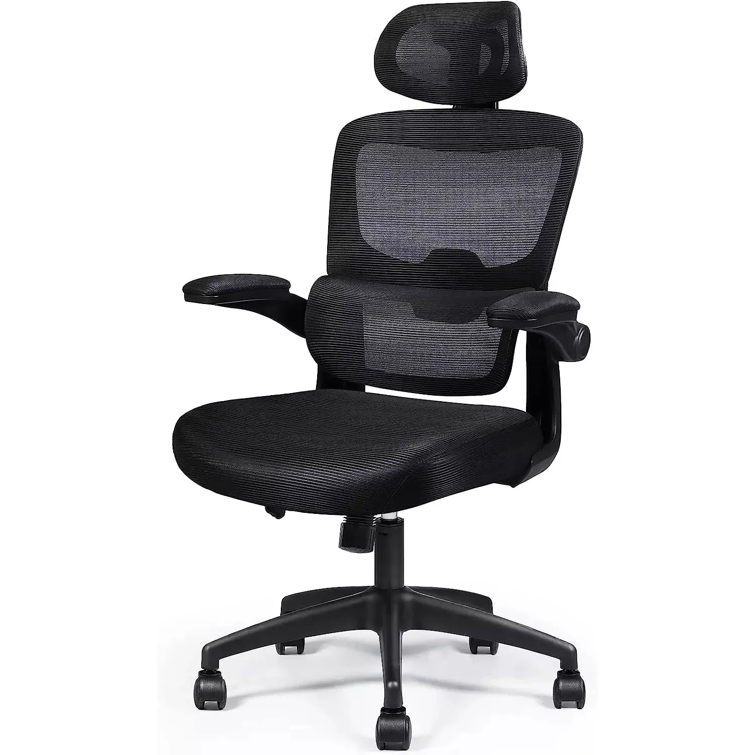 OFIKA Ergonomic Office Chair, High Back Mesh Desk Chair with Adjustable Headrest