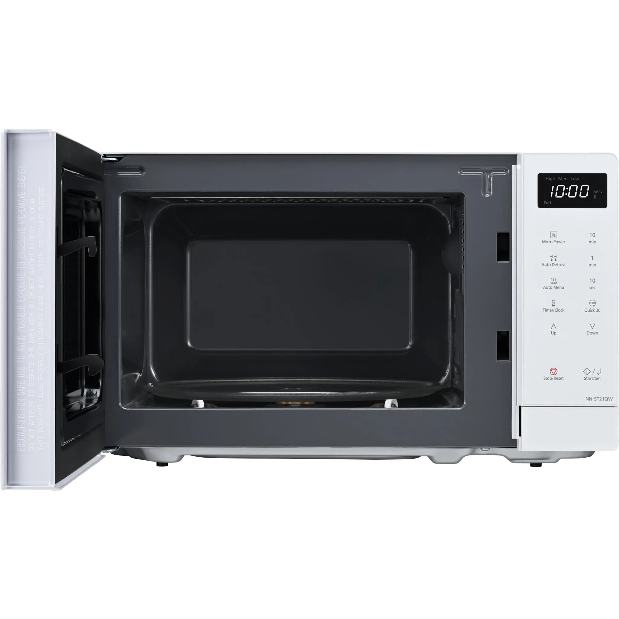 Panasonic 20L Compact Microwave Oven (White)