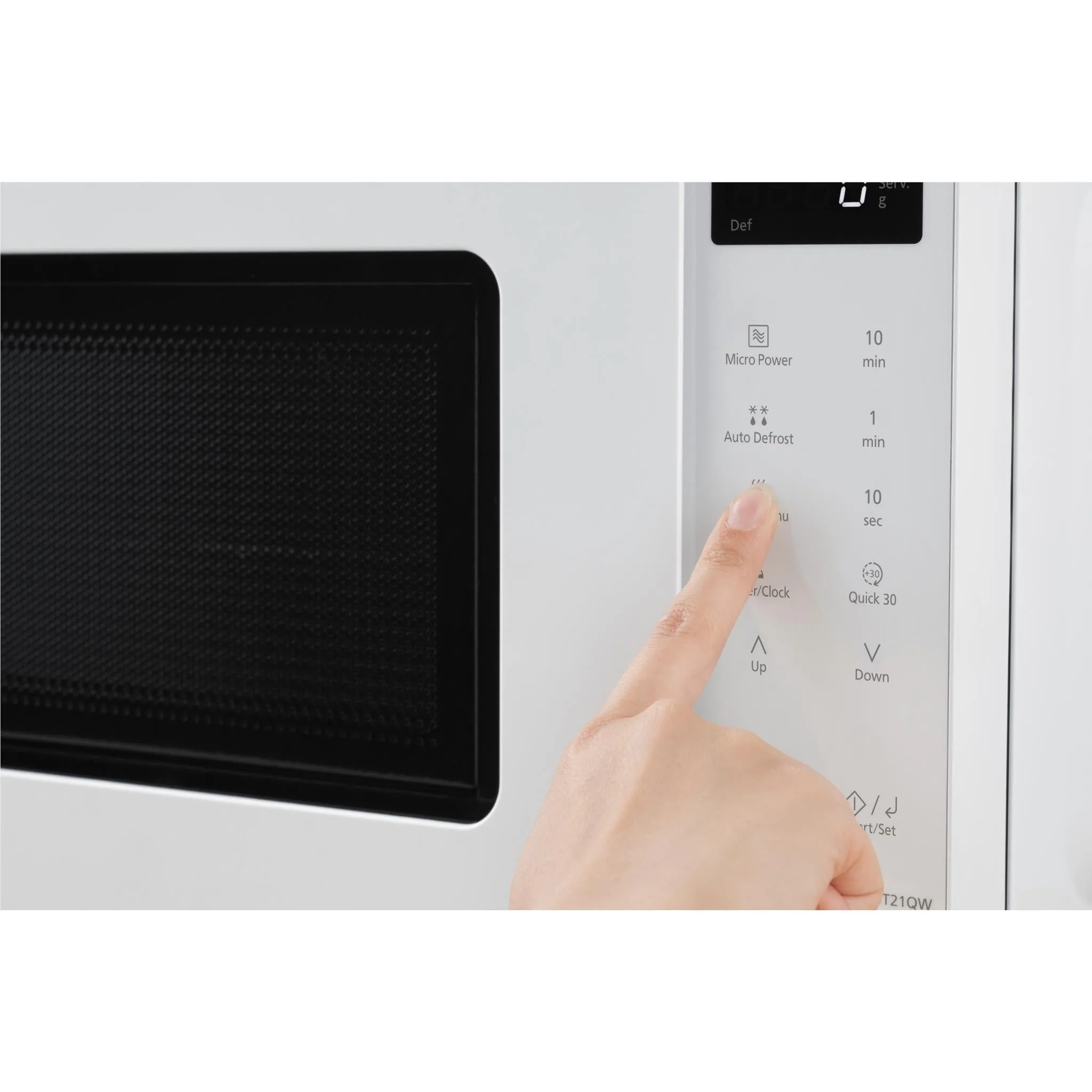 Panasonic 20L Compact Microwave Oven (White)