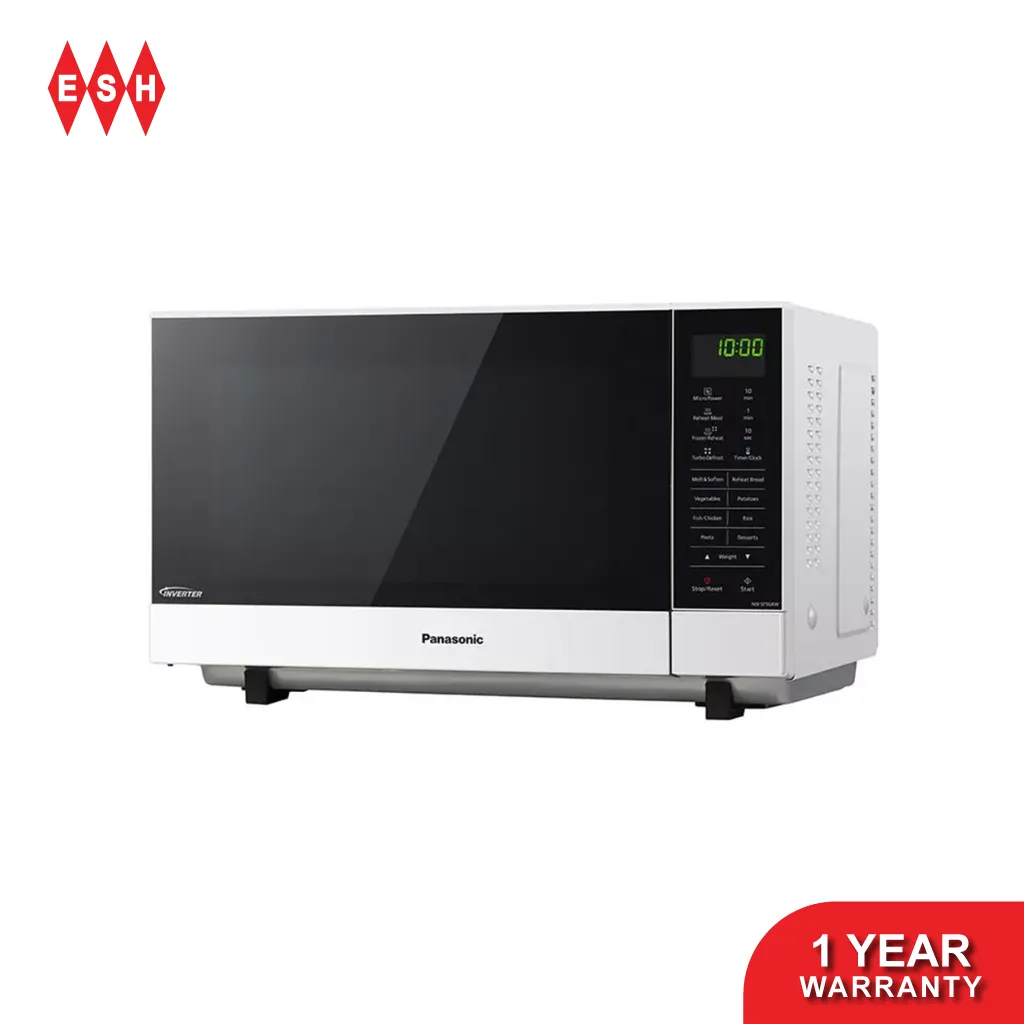 Panasonic NN-SF564WMPQ 27L Inverter Solo Microwave Oven