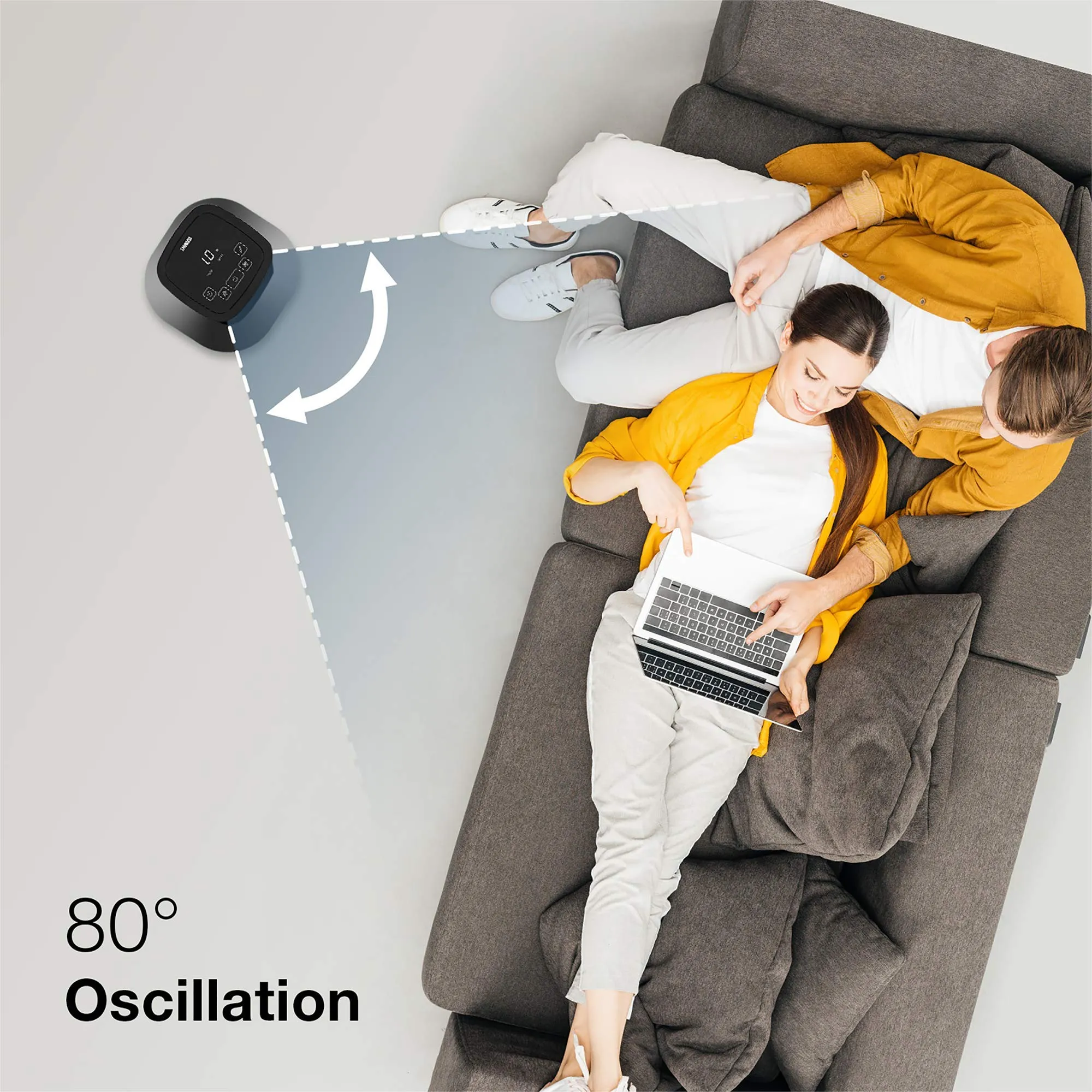 Princess 350000 Smart Tower Fan, Voice Controlled