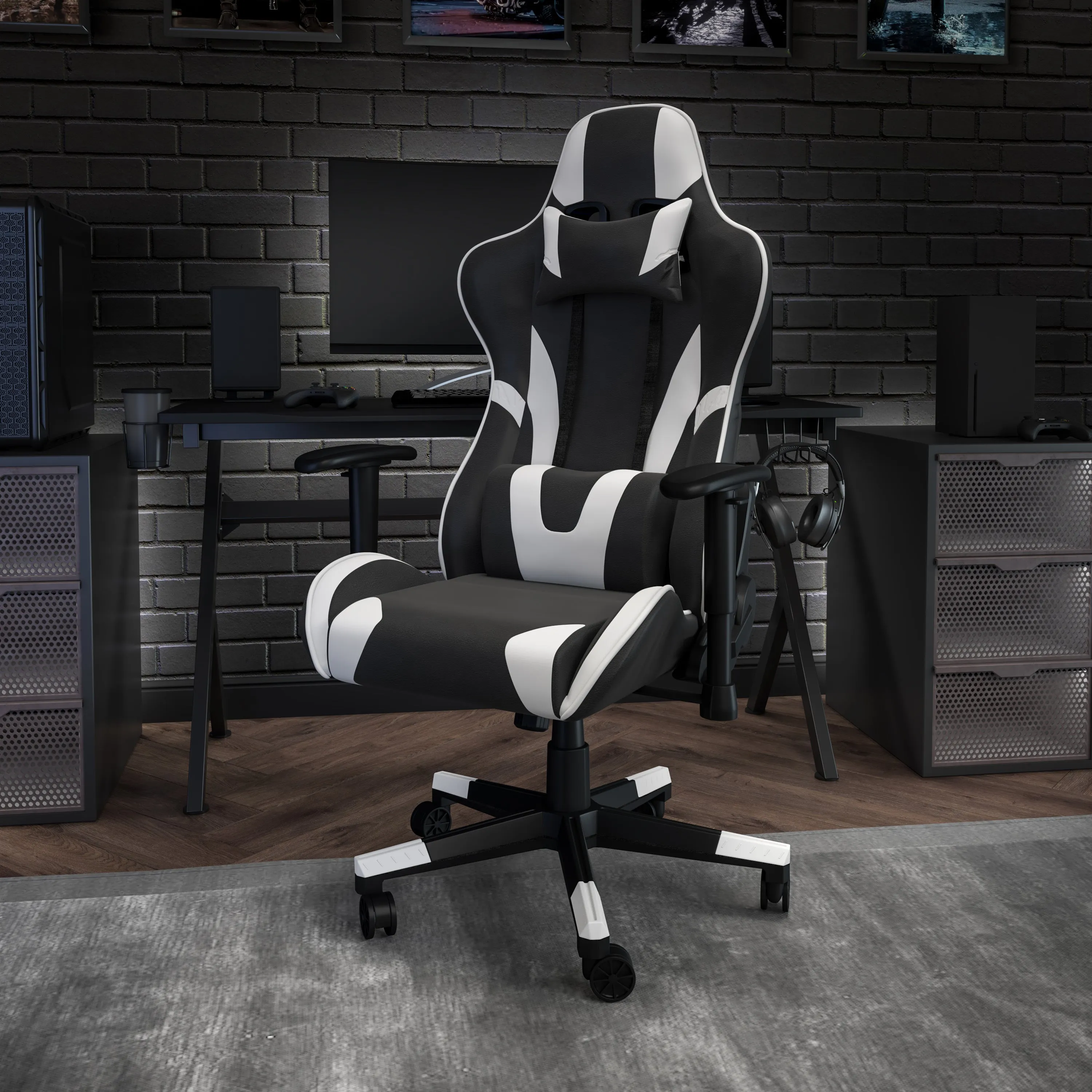 Reclining Gaming Chair CH-187230-1-BK-GG