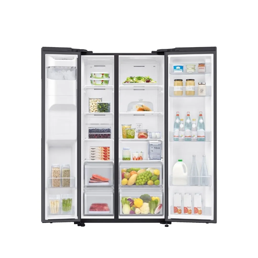 Samsung RS64R5101B4 660L Side by Side with Large Capacity Refrigerator