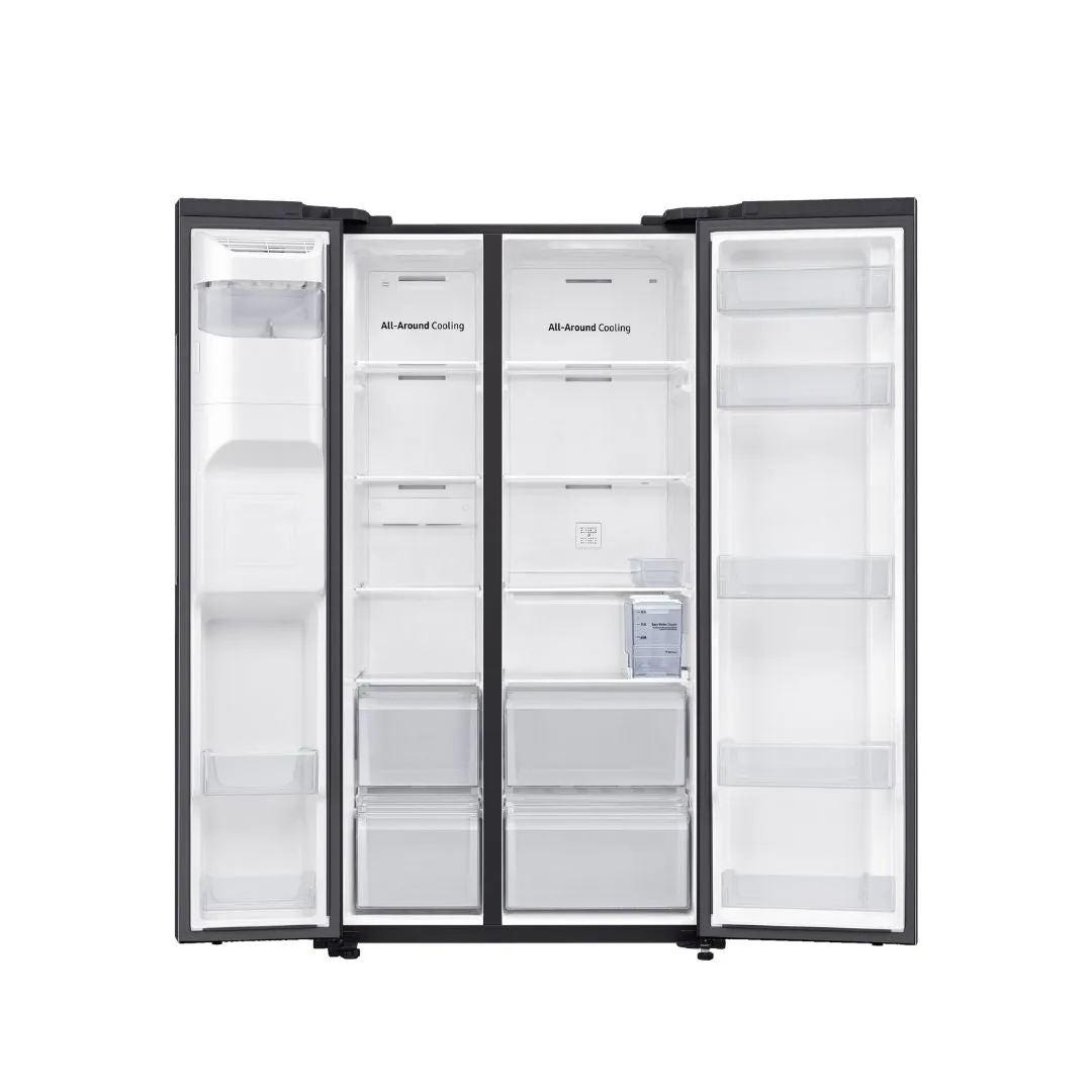 Samsung RS64R5101B4 660L Side by Side with Large Capacity Refrigerator
