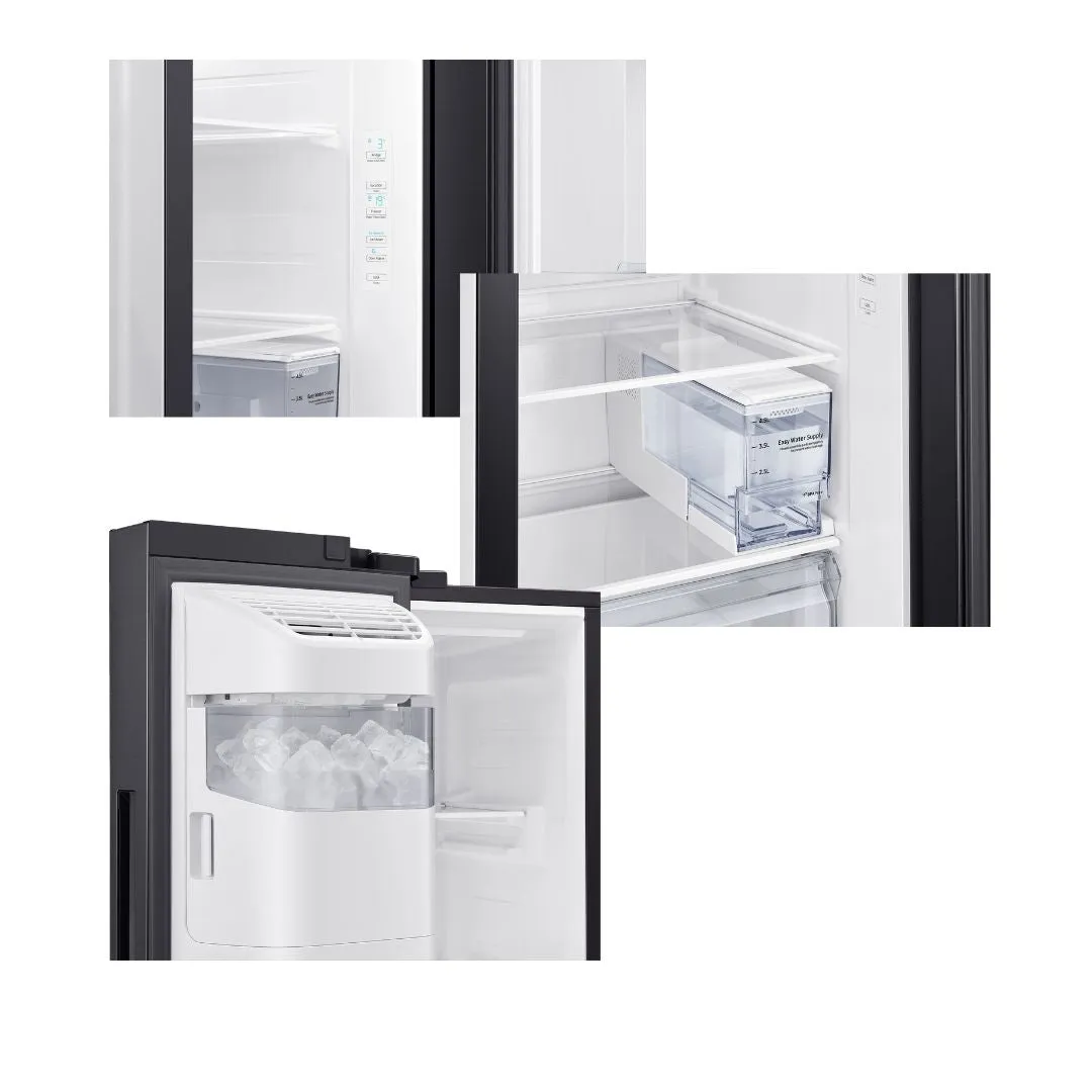 Samsung RS64R5101B4 660L Side by Side with Large Capacity Refrigerator