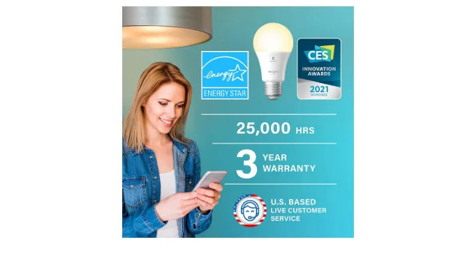 Sengled Alexa Light Bulb, Bluetooth Mesh Smart Light Bulbs, Smart Bulbs That Work with Alexa Only, Dimmable LED Bulb E26 A19, 60W Equivalent Soft White 800LM, Certified for Humans Device