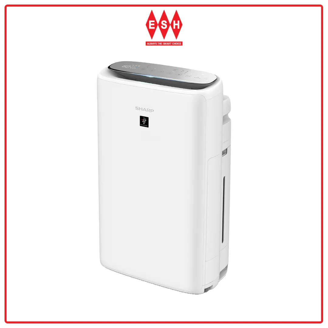 Sharp KIN40LW 28m² Plasmacluster Technology Humidifying Air Purifier