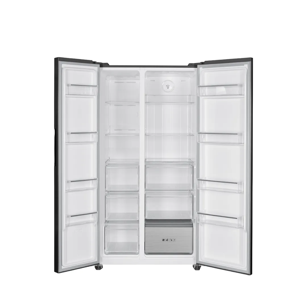 Sharp SJXP6822MS 680L Plasmacluster with Inverter Technology Side By Side Refrigerator