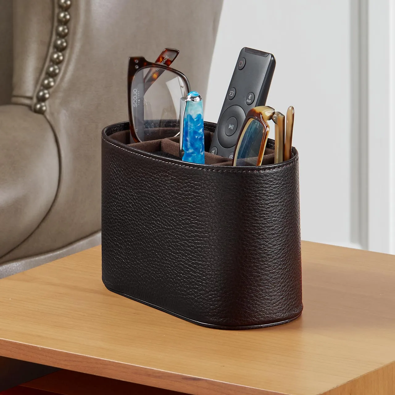 Sidekick Upright Leather Organizer
