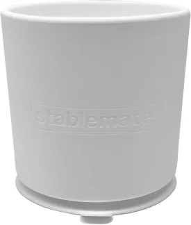 Stablemate Suction Mount Serveware Cup Holder. Flexible 100% Silicone! Impact Resistant! Great for Boating, SUP Stand up Paddle Boarding. Sticks to Any Glossy Surface!