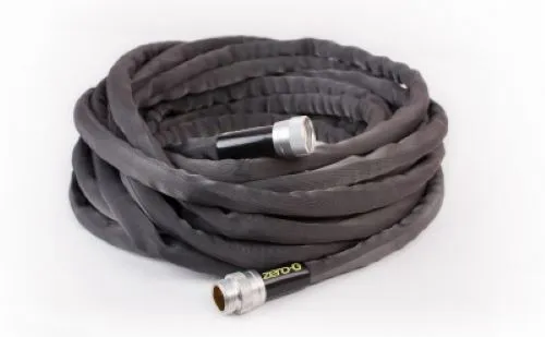Teknor-Apex 4001-50 Zero-G 50' 5/8" Kink-Free Black Water Garden Hose - Quantity of 6
