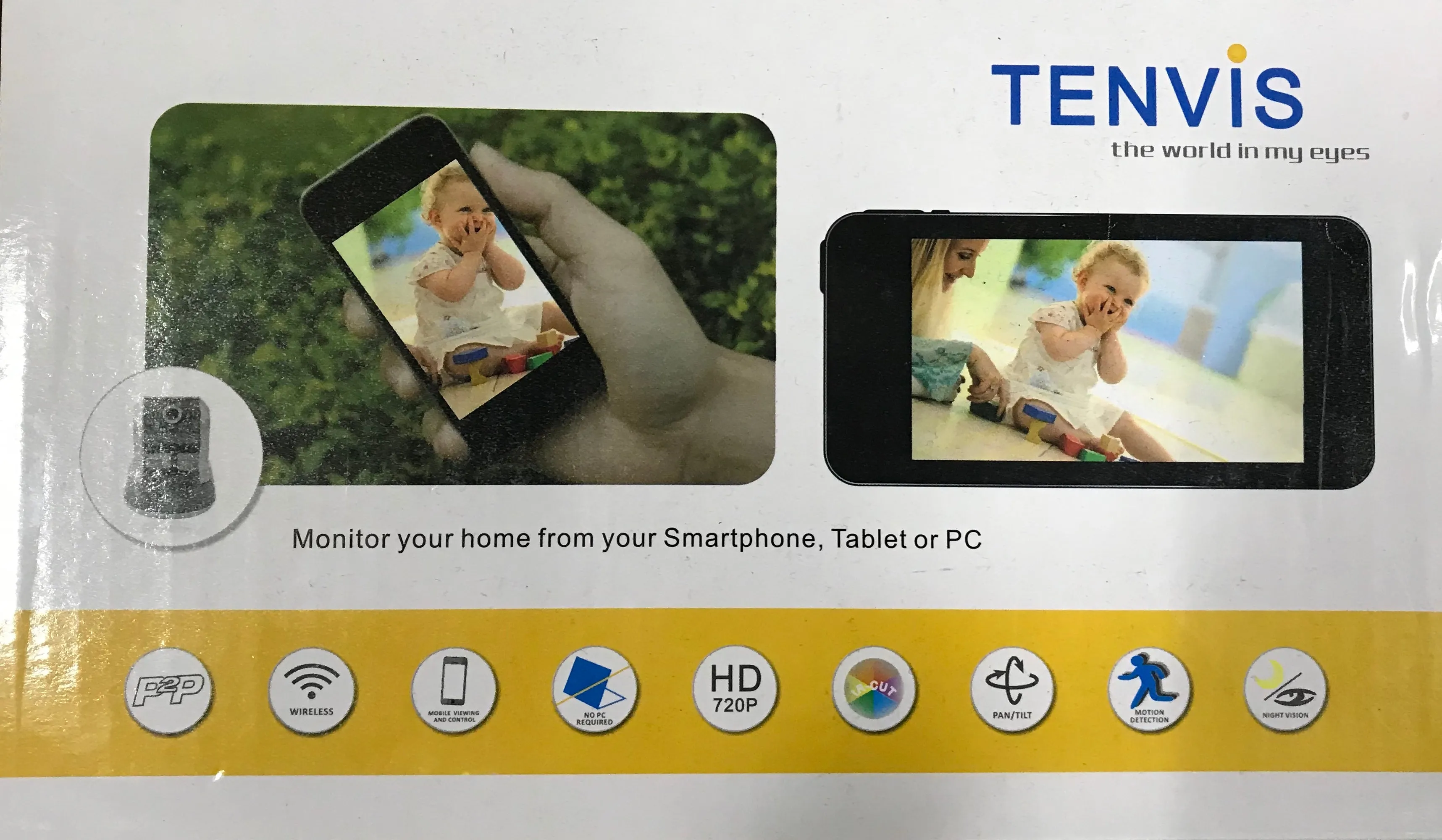 Tenvis IPROBOT 3 Wireless Network Camera