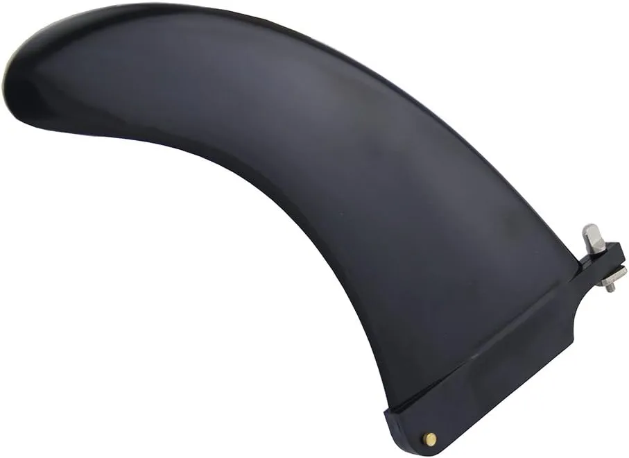 UP100 6.5/7.5/8/9/9.5/10 inch Longboard & SUP Single Fin - Center Fin for Surfboards & Paddle Boards with Smart Screw