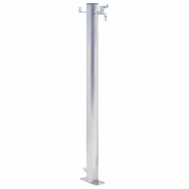 vidaXL Garden Water Column 60 cm Stainless Steel Round