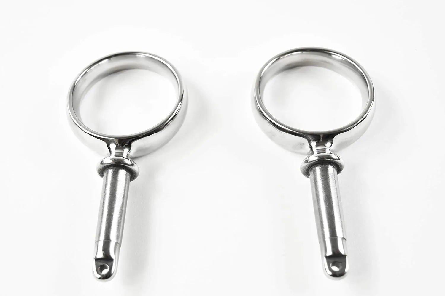 Vinland Marine 316 Stainless Steel Boat Oarlocks for 1/2" Shank, Oar Locks, Oar Lock pin, Rowing Boat Oarlock