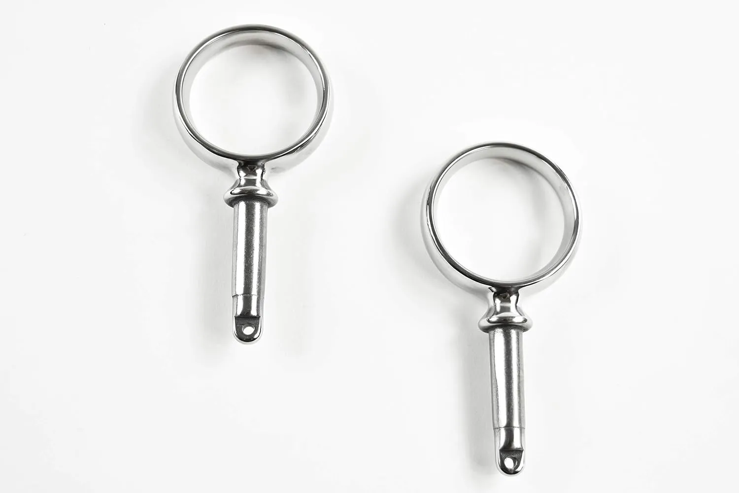 Vinland Marine 316 Stainless Steel Boat Oarlocks for 1/2" Shank, Oar Locks, Oar Lock pin, Rowing Boat Oarlock