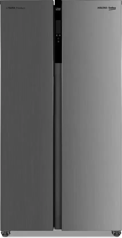 Voltas Beko RSB585XPE 563L Side by Side Refrigerator (Inox Look)