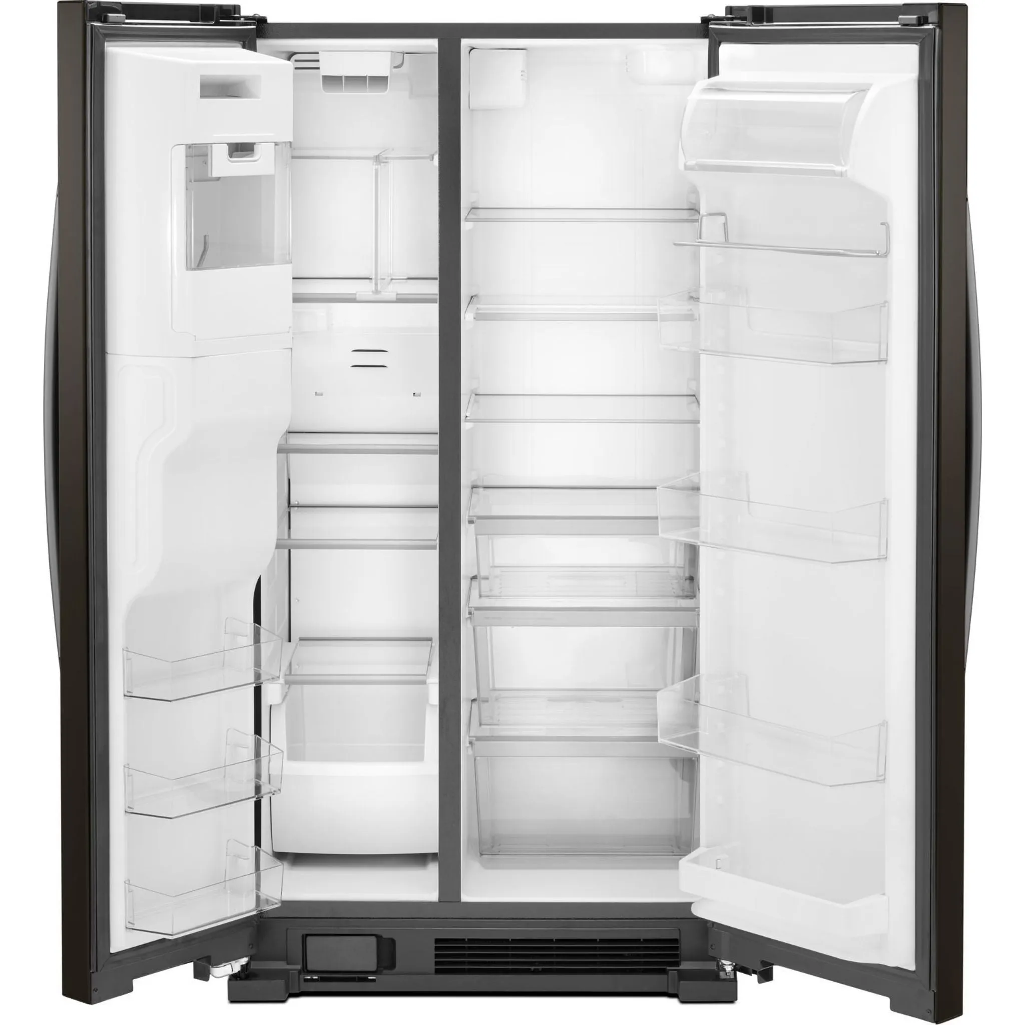 Whirlpool 36" Wide Side-by-Side Refrigerator - 25 cu. ft. (WRS555SIHV)