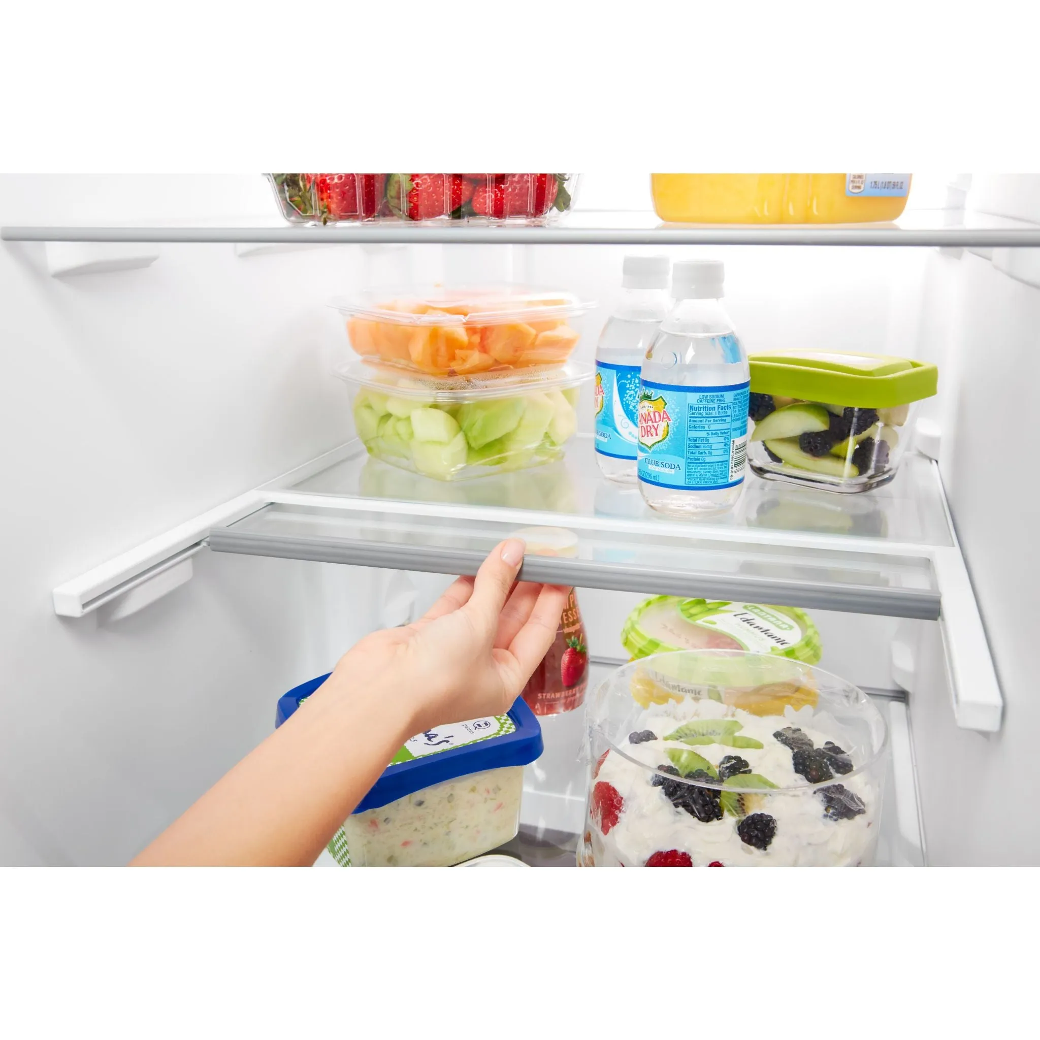 Whirlpool 36" Wide Side-by-Side Refrigerator - 25 cu. ft. (WRS555SIHV)