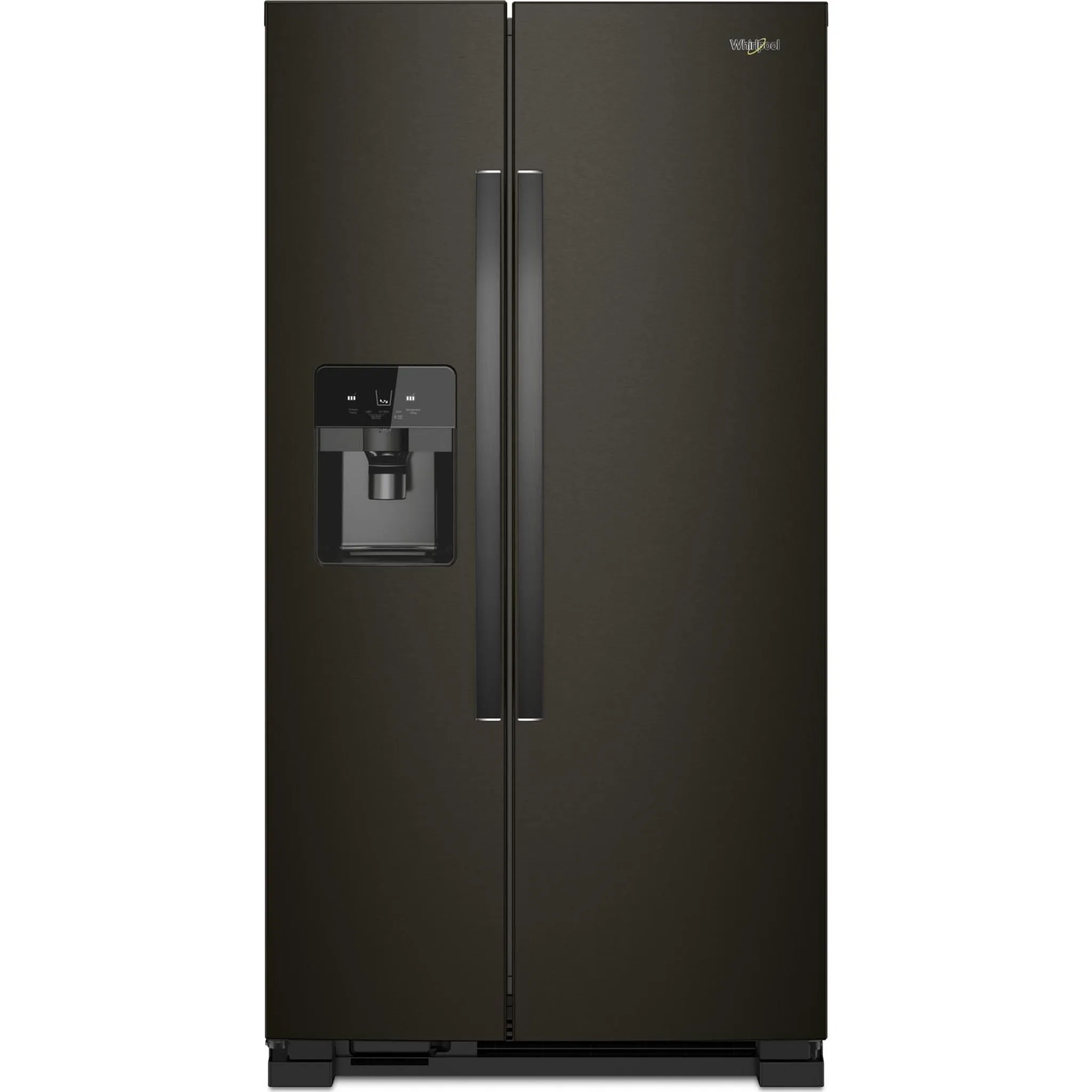 Whirlpool Side x Side Fridge (WRS555SIHV) - Black Stainless