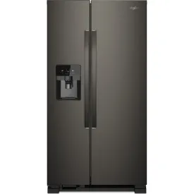 Whirlpool Side x Side Fridge (WRS555SIHV) - Black Stainless