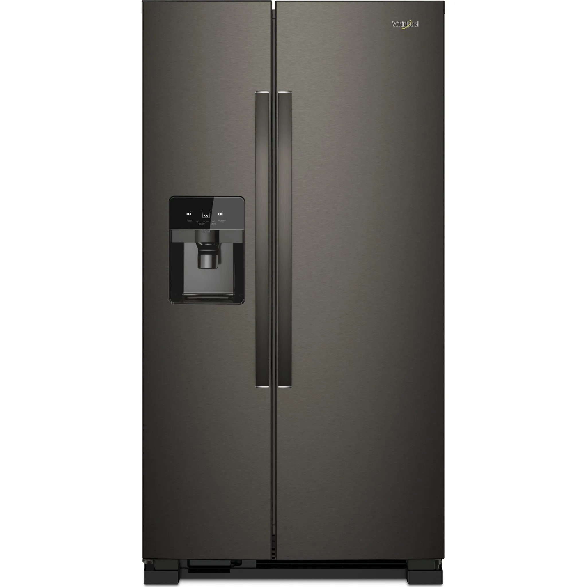 Whirlpool Side x Side Fridge (WRS555SIHV) - Black Stainless