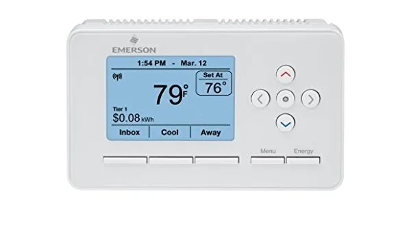 White-Rodgers EE542-1Z Smart Energy Thermostat and Energy Monitor
