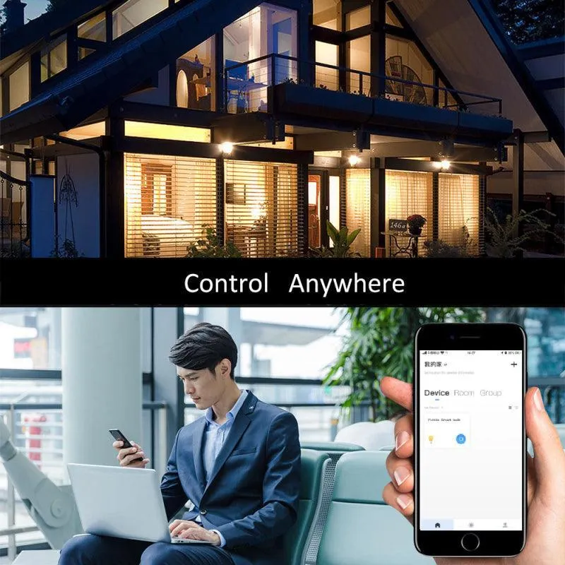 WiFi smart light Amazon Alexa Google Voice Control Cold and Warm