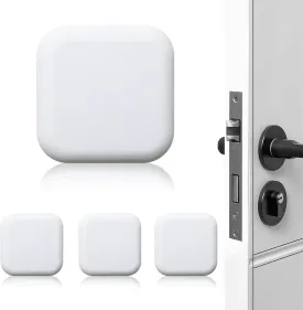 XoYoZo Door Stoppers Wall Protector Buffer Guard Doorknob Door Handle Bumper Self Adhesive Silencer Soft Rubber Crash Pad for Home Office